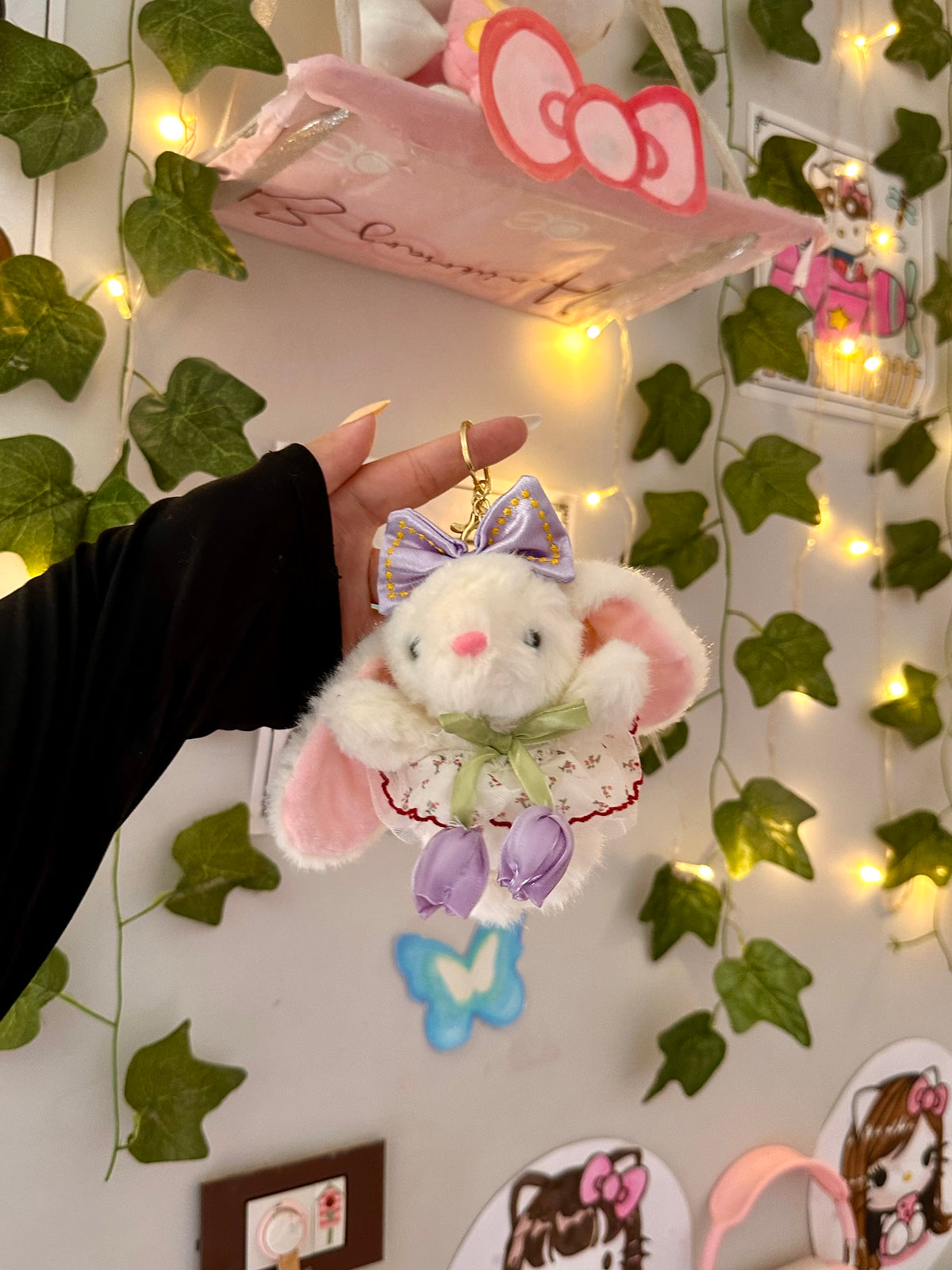 Bunny Plush Keychain