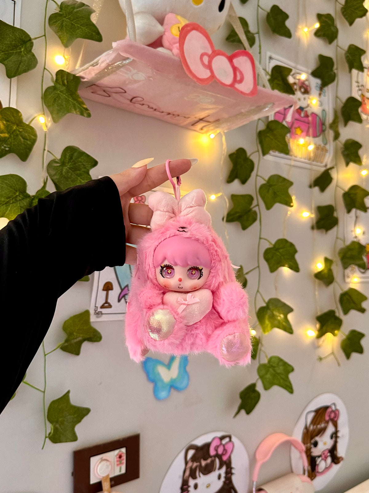 Doll Plush Keychain