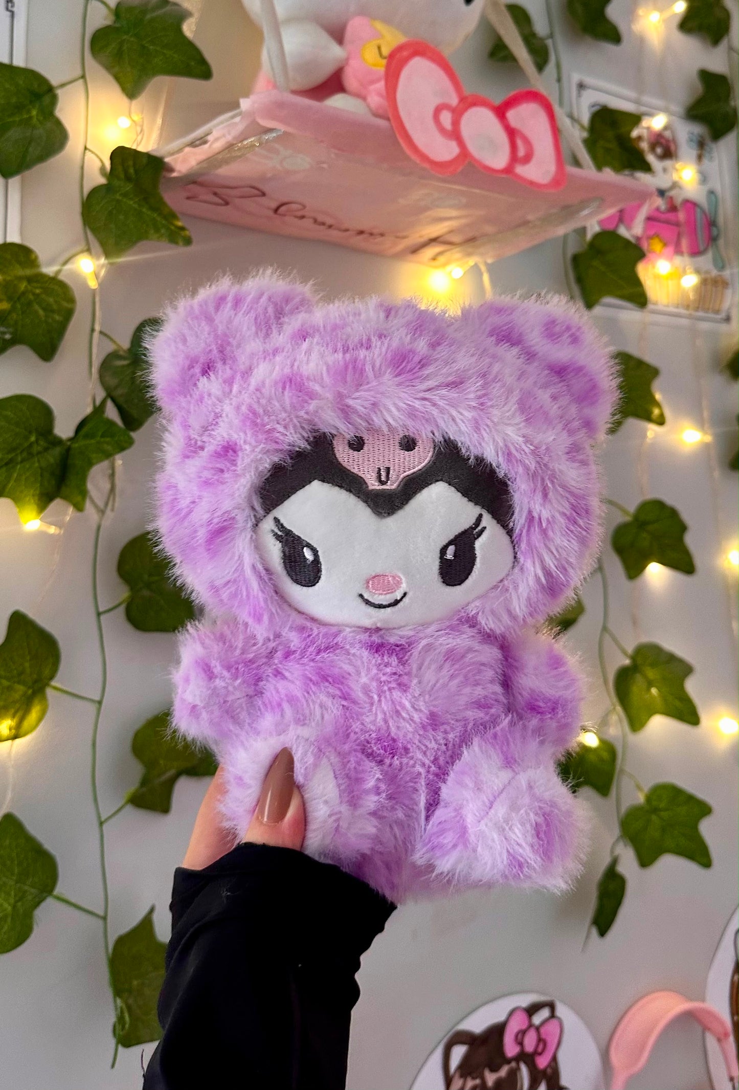 Purple Kuromi plushie