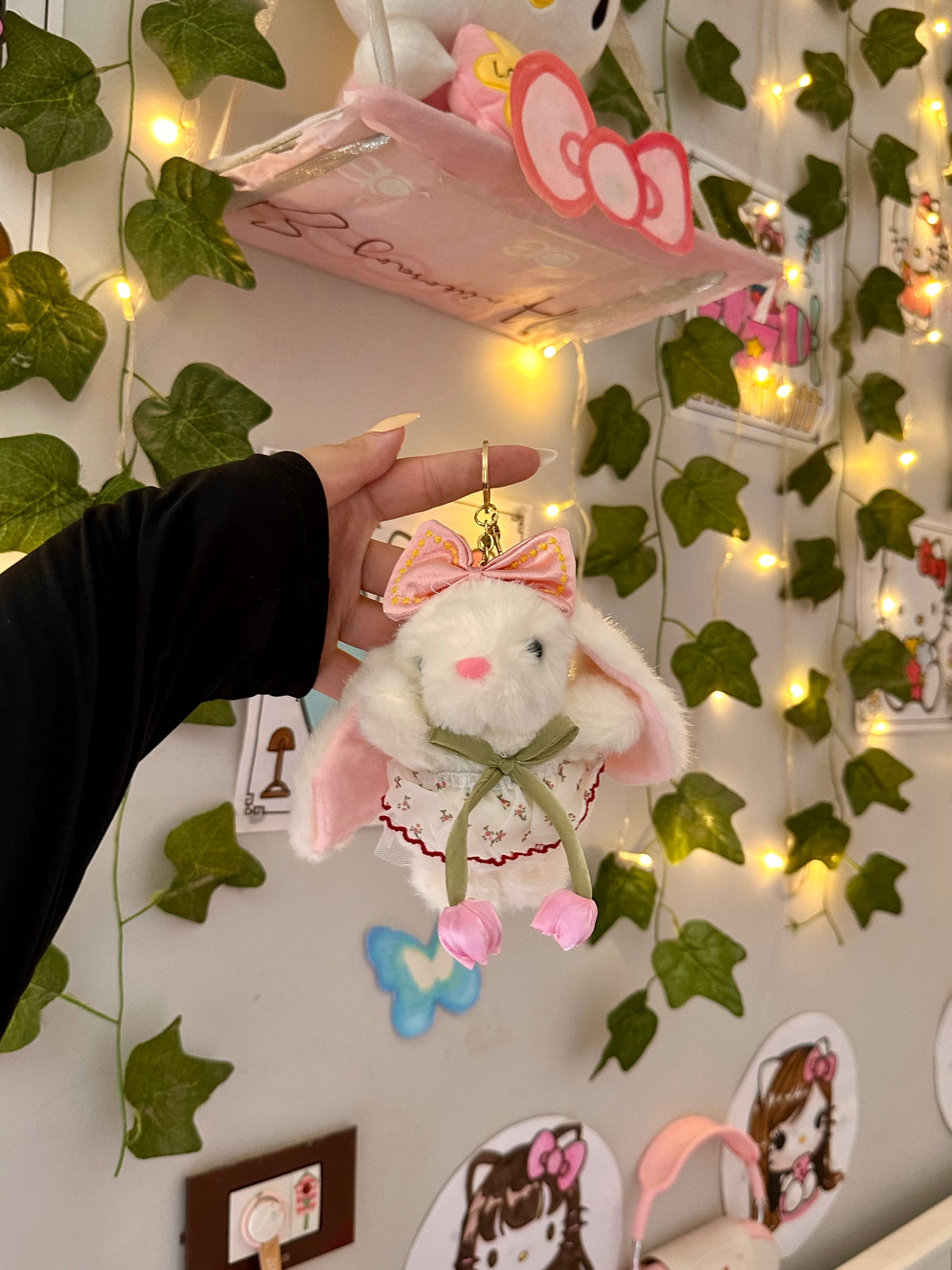 Bunny Plush Keychain