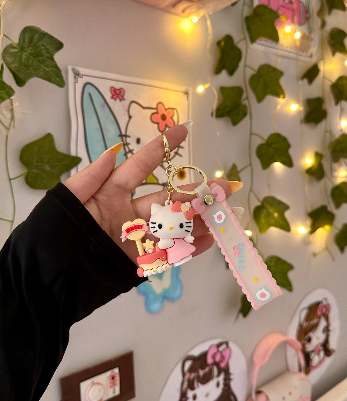 Hello kitty keychain