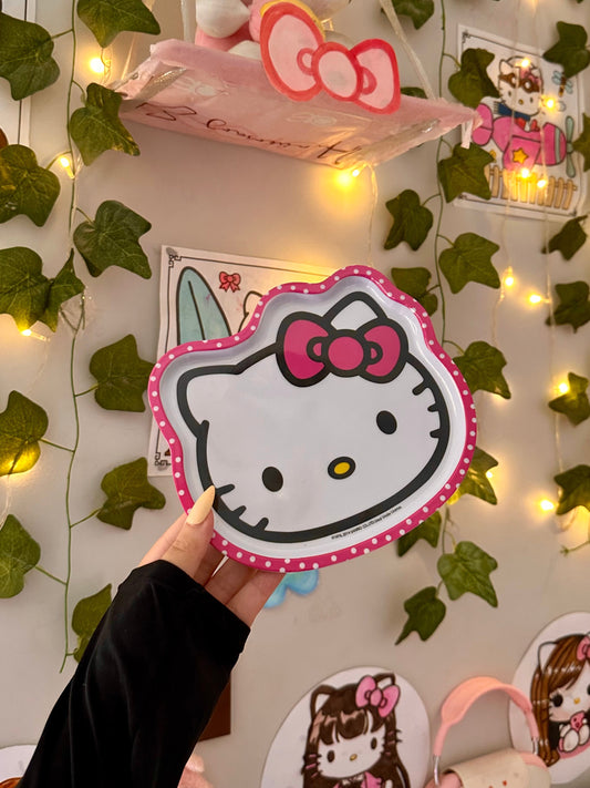 Hello Kitty Plastic Plate