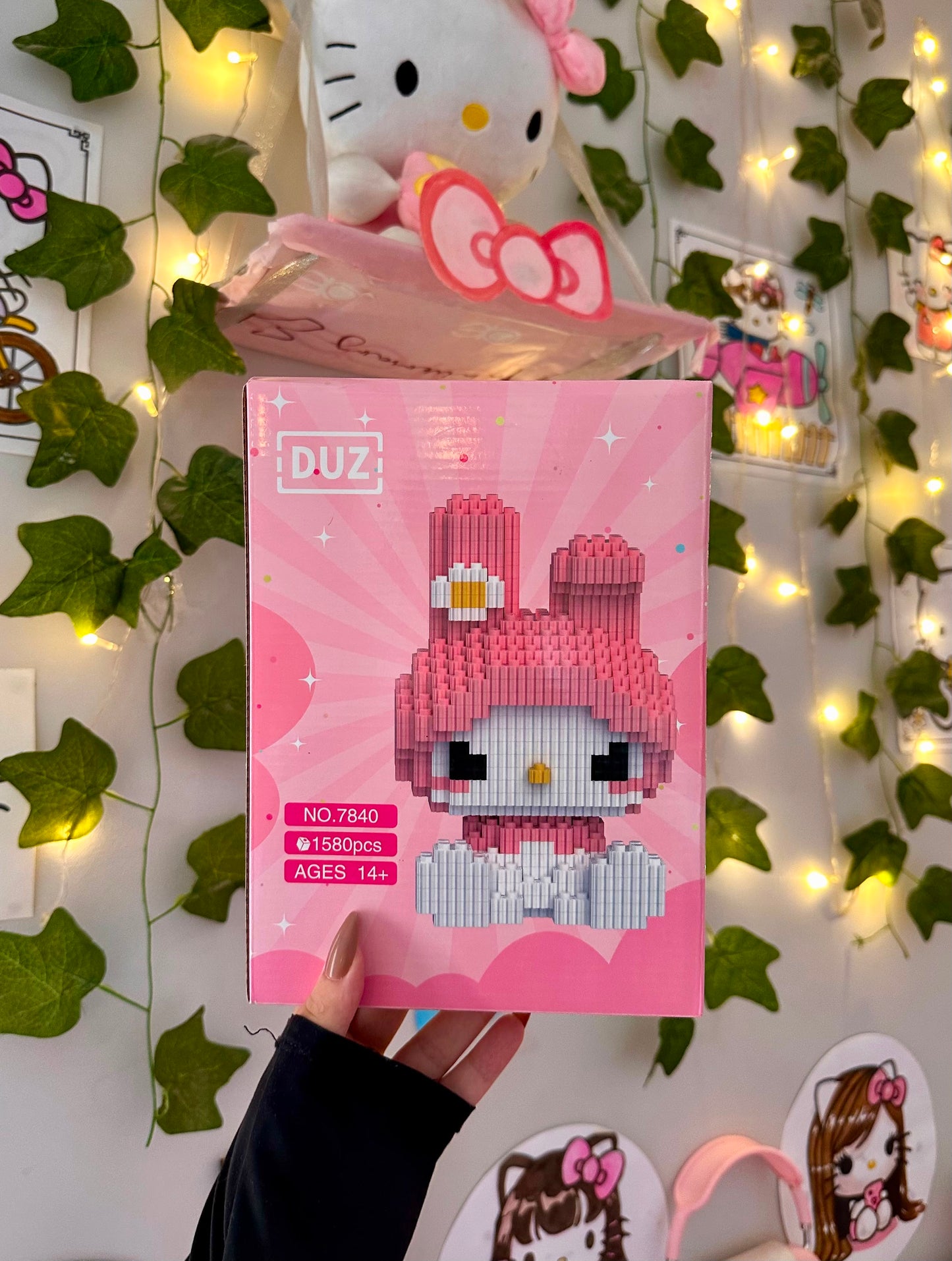 My Melody 3D building block set